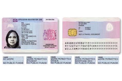 arc smart card|arc card gov uk.